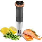 Crux 14727 Sous Vide Professional-Style Cooker with 1000 Watt Heating Capacity, Size: 20 Quarts, Silver (New Open Box)