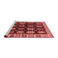 thumbnail image 2 of Ahgly Company Machine Washable Indoor Rectangle Abstract Red Modern Area Rugs, 3' x 5', 2 of 4