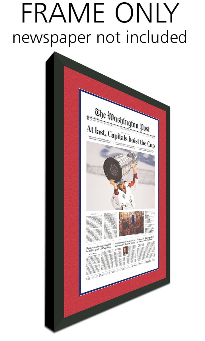 Washington Post Newspaper Frame - with 