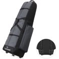 thumbnail image 2 of HAHDAXIA Sac de Voyage de Golf Pliable, Sac de Club de Golf en Polyester 900D Robuste, Sac de Transport de Golf Imperméable, Étui de Voyage, Sac de Chariot avec Roues, Dimensions Spatiales Souples pour le Transport de Golf, 2 of 7
