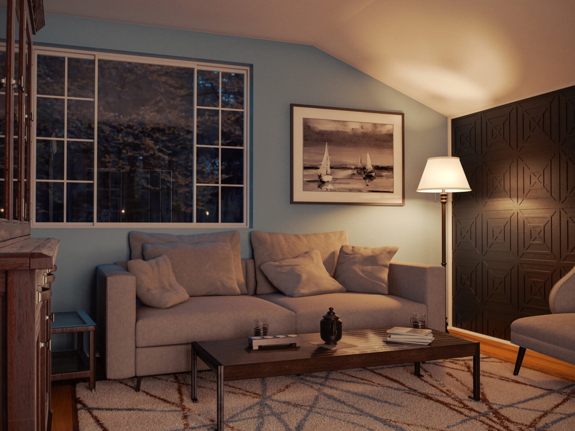 Spyglass Floor Lamp - Bronze