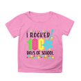 thumbnail image 4 of LUOGENLI T-Shirt pour Filles Garçon et Fille Mode Décontractée Imprimé Col Rond Ample Manche Courte T-Shirt Haut Chemises pour Filles Denim Midi 9-10 Ans, 4 of 4