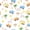 Blue Orange, variant on Castle Fairy Playful Race Car Twin Sheet Sets 3pcs for Kids, Checkered Flag Bedding for Modern Room, Bright Blue