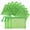 Green, variant on Mini Zipper Mesh Bags, 5x4 Inch Nylon, Cosmetic Organizer Pouch, 12 Pcs,Sky blue