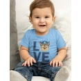 thumbnail image 4 of Paw Patrol Shirts for Boys Girls Clothes Love Chase Toddler Kids T-Shirt California Blue 5T, 4 of 5