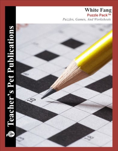White Fang Puzzle Pack Teacher Lesson Plans Activities Crossword 