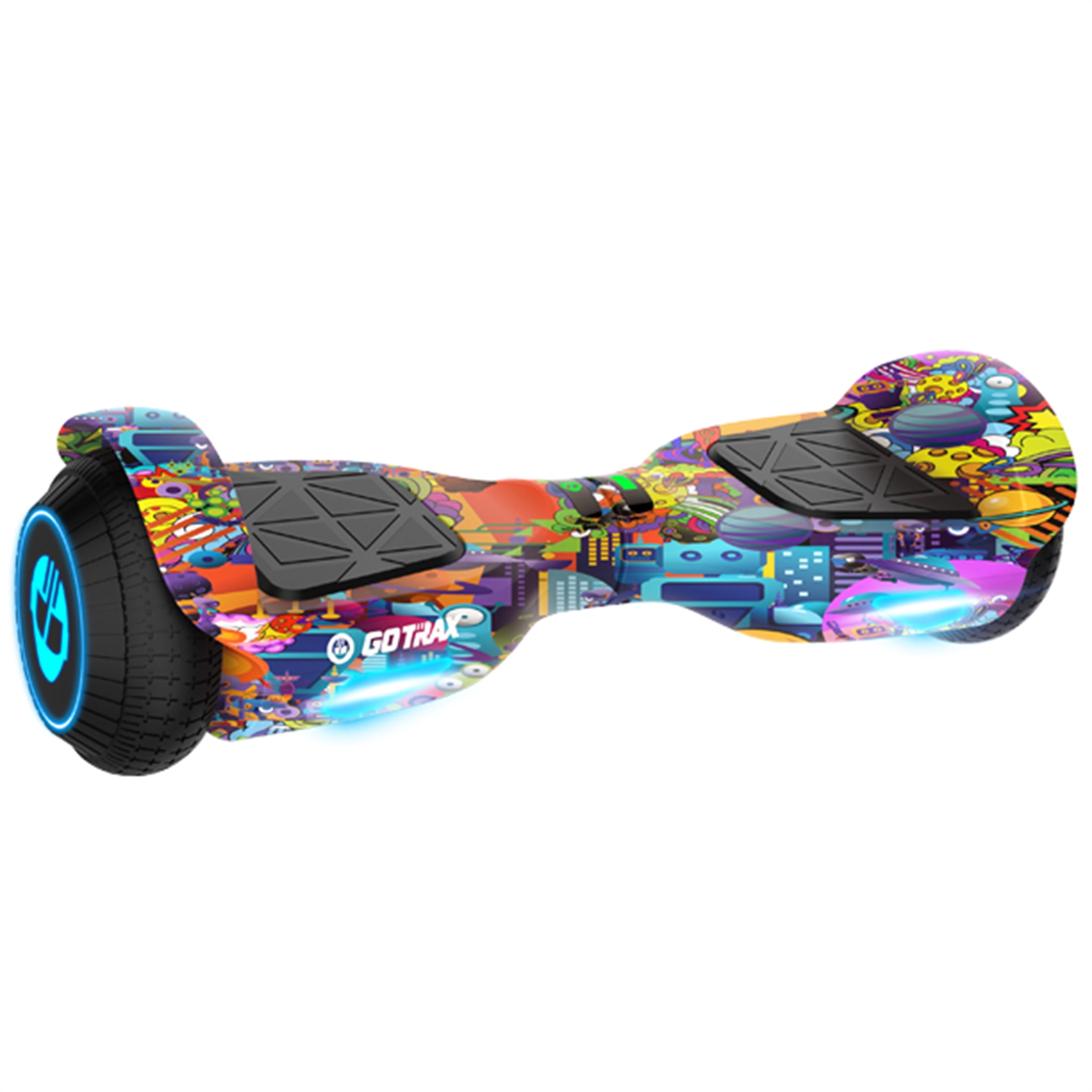 Gotrax Edge Hoverboard for Kids Adults, Top 6.2mph & 2.5 Miles Max Distance, 6.5 inch Max Load 175 lbs Self Balancing Scooter, Galaxy