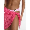 thumbnail image 5 of Hot Girl Summer by Megan Thee Stallion Women's and Women's Plus Thee Shell Skirt Crochet Sarong Coverup, Sizes XS-3X, 5 of 6