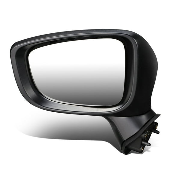 DNA Motoring Powered Adjustment Driver Left Side View Mirror for 2017-2018 Mazda 3 Mazda3