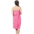 thumbnail image 2 of WALFRONT Women's Bath Wrap Set, Adjustable Bathing Bathrobe and Hair Drying Cap Spa Strapless Shower Towel Kits, 35.4 inch/90cm Length, Spa Towel,Wrap Towel, 2 of 8
