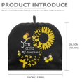 thumbnail image 6 of HELLHERO Sunflower Quote Pattern 1Pcs Keep Warm Tea Cozy Easy to Clean Keep Warm Teapot Dust Cover, 6 of 6