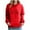 #06 Red, variant on Womens Hoodie Classic Drawstring Hooded Sweatshirts with Pockets Long Sleeve Tops Hearts Printed Sweater Casual Pullover Comfy Sportswear Loose Fit Coat with Hood Womens Sweatshirtss Size 8-16