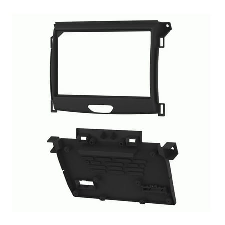 Metra - Dash Kit for Ford Ranger 2019 and Up Vehicles - Matte Black