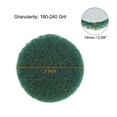 thumbnail image 2 of 6 Packs Drill Power Brush 2 inch Tile Scrubber Scouring Pads 180-240 Grit for Household Cleaning, 2 of 6