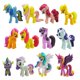 thumbnail image 1 of 12pcs/set My Little Pony Figures Toys Cake Toppers Decoration Mini Unicorn Models Kids Boy Girl Birthday Party Gift Db, 1 of 1