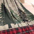thumbnail image 3 of Red and Green Christmas Pattern Blanket,Comfortable Soft Lamb Wool Throw Blanket,All Season,Warm Lightweight Blankets for Sofa Bed Couch Living Room Chair,60"x80", 3 of 4