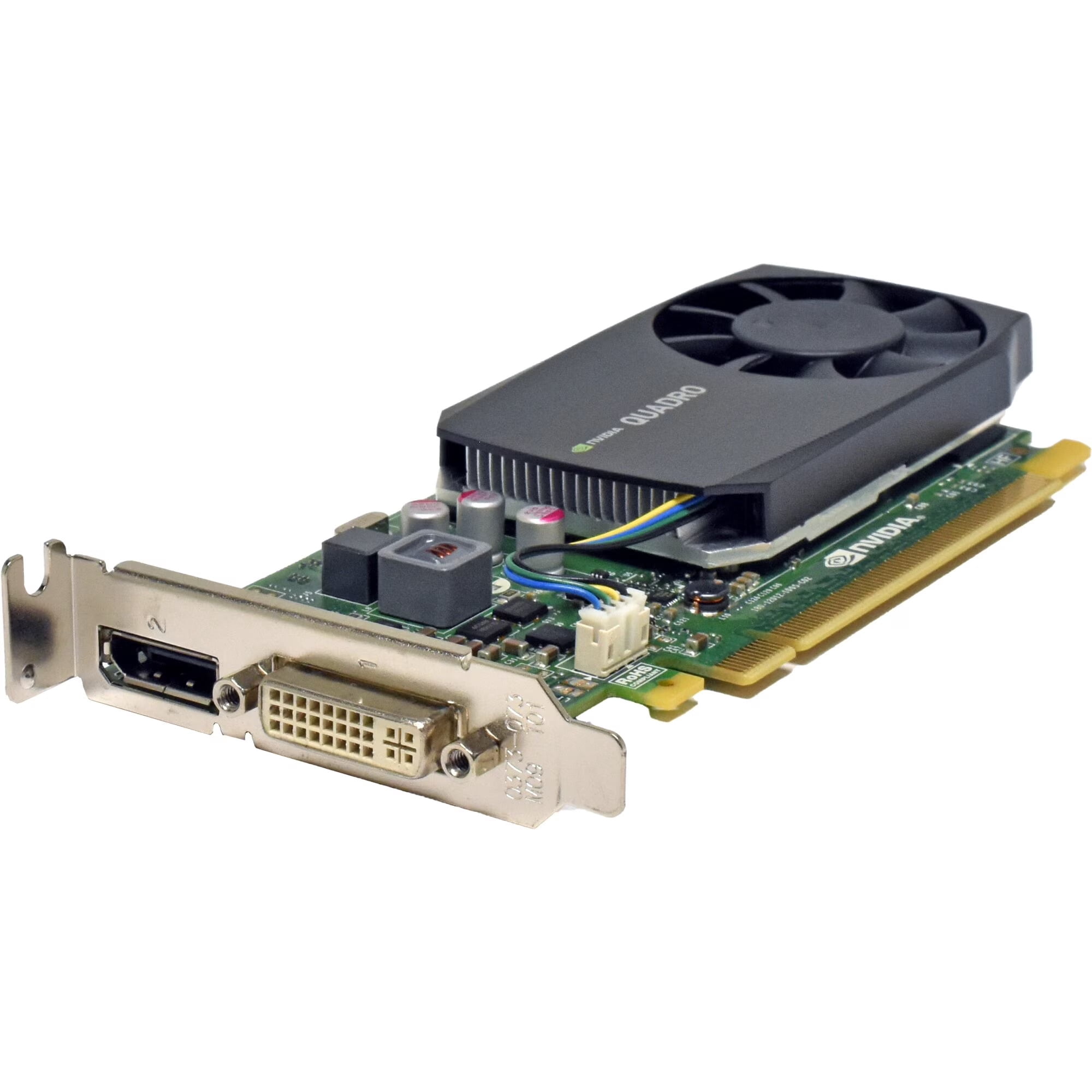 Restored NVIDIA Quadro K620 2GB Low Profile graphics card - DVI and DisplayPort (Refurbished)