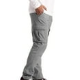 thumbnail image 4 of Eashery Cargo Pants for Men Outdoor Straight Type Fitness Pants Cargo Pants Trousers Cotton Linen Harem Pants Khaki Pants Mens (Grey,L), 4 of 5