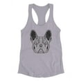 thumbnail image 3 of French Bulldog In Patterns Racerback Tank Women -Image by Shutterstock, Female x-Small, 3 of 4