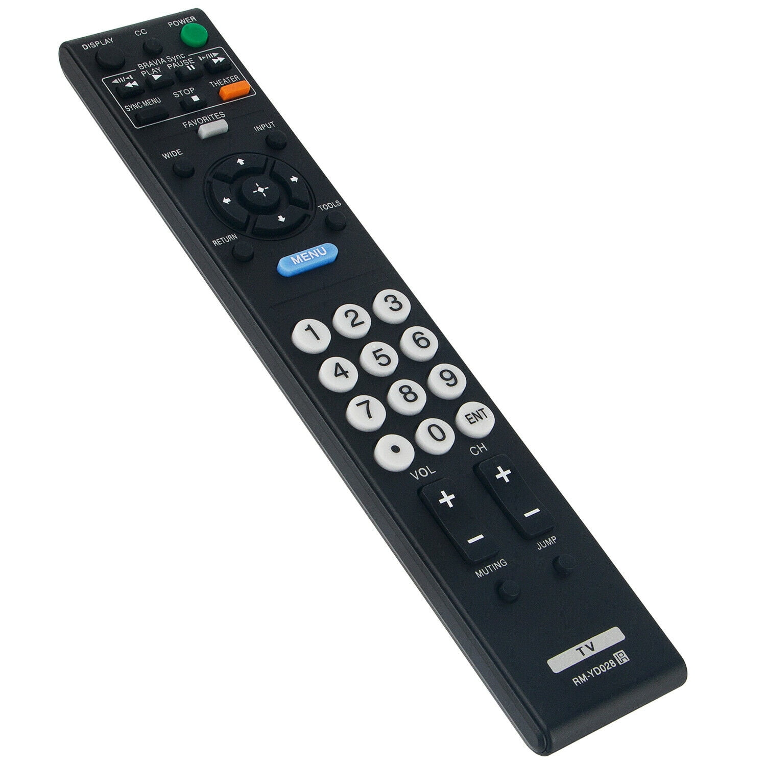 Infared Remote Control RMYD028 Replace for Sony TV KDL22L5000 KDL