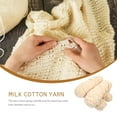 thumbnail image 5 of KAKOWELY 4pcs Hand Knitting Wool DIY Scarf Material Hat Weaving Thread Material,9.45X"X2.56"X2.56", 5 of 5