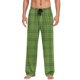 thumbnail image 4 of Pantalones de pijama largos para hombre, informales, con estampado a cuadros, holgados, deportivos, elásticos, rectos, vintage, con bolsillos, 4 of 6