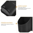 thumbnail image 4 of REACHISE Wall Mounted Shower Cup Holder Rack for Wine, Beer, Drinks - Black Silicone Bathroom Storage Organizer, 4 of 8