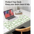 thumbnail image 6 of Large Gaming Mouse Pad, Computer Mouse Mat, Funny Desk Pad Protector Decoration, Big Cute Desk Pad, Non-Slip Base 31.5 x 11.8 in Cute Luxury Leopard, 6 of 6