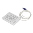 thumbnail image 1 of Teclado numérico de 17 teclas teclado numérico mecánico USB Caracteres HD para PC de escritorio para computadora portátil Amonsee No, 1 of 5