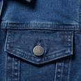 thumbnail image 4 of Summer Denim Dress Short Sleeves for Women Button Down Babydoll Sundress Jean Dress with Pockets Vacation, 4 of 6