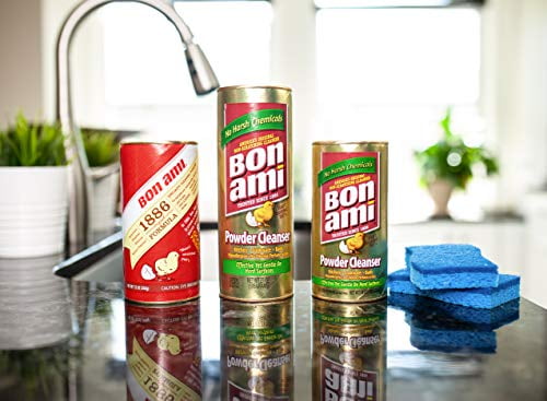 bon ami powder cleanser - 14 oz (pack of 3) - Walmart.com