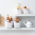 thumbnail image 4 of Bangcool Kitchen Storage Bin Hand-held Plastic Closet Shelf Basket Storage Organizer Bin, 4 of 10