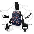 thumbnail image 5 of HELLHERO Shoulder Bag Christmas Candy Canes Sweets Lightweight Crossbody Sling Bag for Adult, 5 of 7