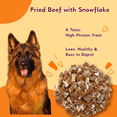 thumbnail image 6 of Tender Touch Snowflake Beef Bites, Premium Dog Treats with USA Sourced Marbled Beef, High-Protein and Grain-Free Training Rewards, 10.58 Ounce, 6 of 9