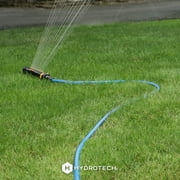 HydroTech FlatJacket 5/8 x 25ft Flexible Garden Hose– Kink-Free, Lightweight, Burst-Proof
