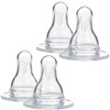 Dr. Brown`s Natural Flow Level 4 Standard Nipple - 4 Nipples; 2 Packs of 2