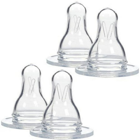 Dr. Brown`s Natural Flow Level 4 Standard Nipple - 4 Nipples; 2 Packs of 2