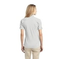 thumbnail image 2 of Port Authority Stretch Pique ButtonFront Shirt (L556) White, 2XL, 2 of 2