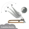 Baby Bouncer,Ergonomic Bouncer Seat for Babies with 3 Recline Positions