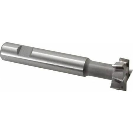 

Made in USA 1-1/4 Diam 1/2 Wide High Speed Steel T-Slot Cutter
