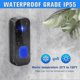 thumbnail image 4 of Waterproof Outdoor Wireless Doorbell, Doorbell With 55 Ringtones, 5 Volume Levels, 300m Range And Led Flash, Wireless Home Doorbell For Office (1 Rece, 4 of 5