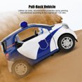 thumbnail image 4 of Vehículo de tracción trasera, coche de juguete duradero para nios, juguete de coche de música ligera, relación 1:24 para nios, entrenamiento de coordinación mano-ojo para nios Unbranded YX04719, 4 of 8