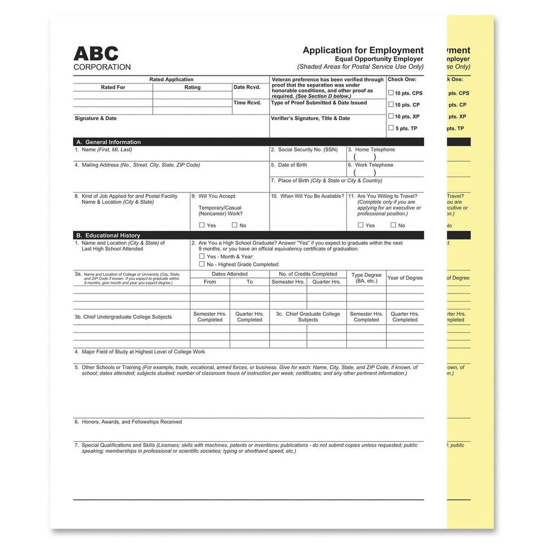 Digital Carbonless Paper, 1-Part, 8.5 X 11, White, 2, 500/Carton