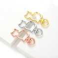 thumbnail image 6 of YOSADIER 20Pcs Alloy Cat Keychain Clips Assorted Colors for Jewelry Making and Craft Accessories, 6 of 8