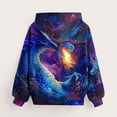 thumbnail image 4 of WOYY Toddler Boys Dragon Hoodie Long Sleeve Pullover Hooded Sweatshirt for Kids, Sizes 4-5T, 4 of 4