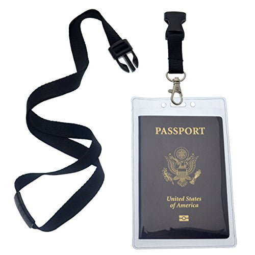 Hot Clear Transparent Passport Cover Holder Case Organizer ID Card US01 XR