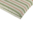 thumbnail image 3 of Jordan Manufacturing 72" x 22" Gallan Cedar Grey Stripe Rectangular Outdoor Chaise Lounge Cushion with Ties and Hanger Loop, 3 of 11