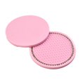 thumbnail image 3 of 2x Car Coasters Pad Pink Cup Holder Mat Rhinestone Auto Interior Accessories 7cm, 3 of 12