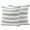 Gray Sage Green, variant on 2 Pack Outdoor Waterproof Throw Pillow Covers,Minimalism Sage Green White Stripe Decorative Square Patio Pillowcases for Chair Couch Sofa 16x16in