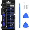 thumbnail image 1 of Kit de destornilladores de precisión magnéticos de grado profesional, extensión de eje flexible para acceder a esquinas estrechas, herramientas de reparación con agarre de silicona antideslizante, 63, 1 of 5